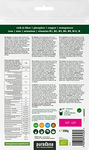 Chlorelle poudre - 200 g - Purasana