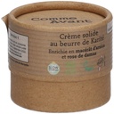 Crème solide au beurre de karité (arnica et rose)
