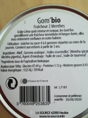 EO GOM FRAICHEUR 45gr