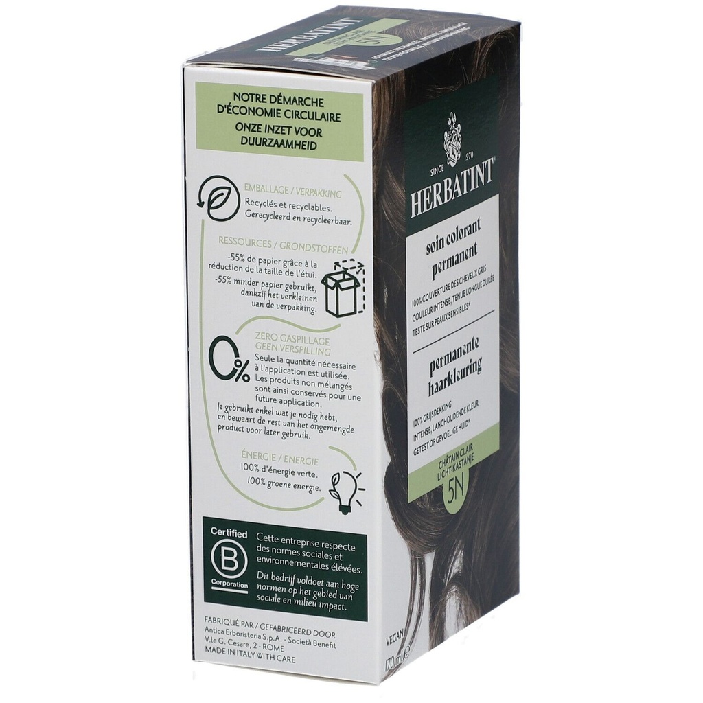 Herbatint 5N Châtain clair