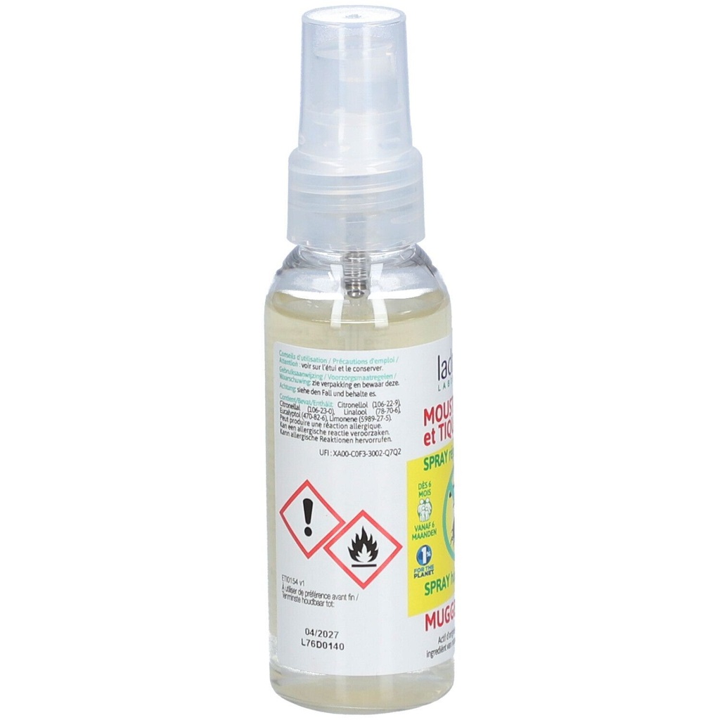 Spray Moustiques & Tiques - 50 ml