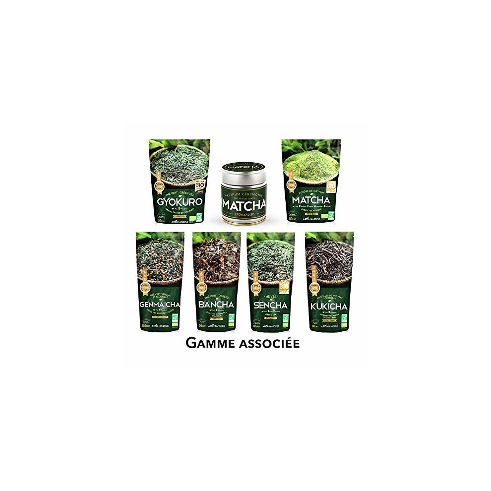 The vert matcha poudre bio 50g - Aromandise