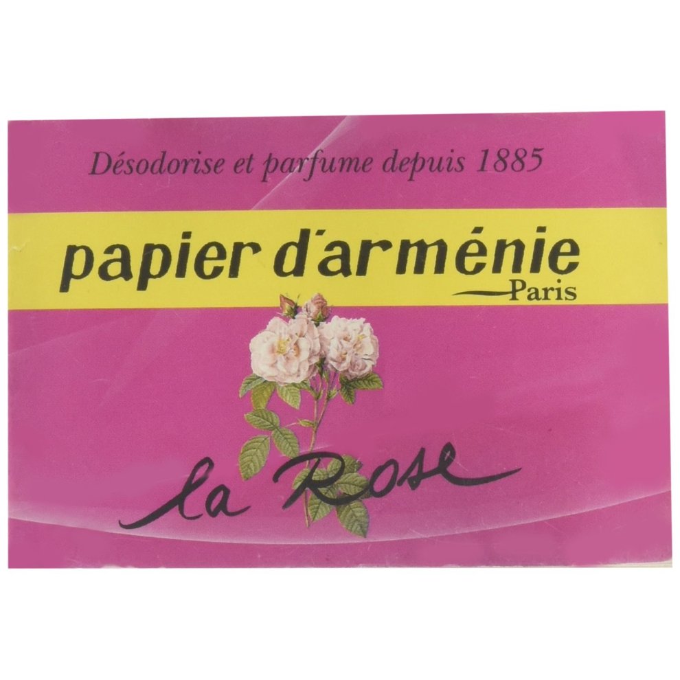Papier d'arménie carnet rose
