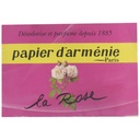 Papier d'arménie carnet rose