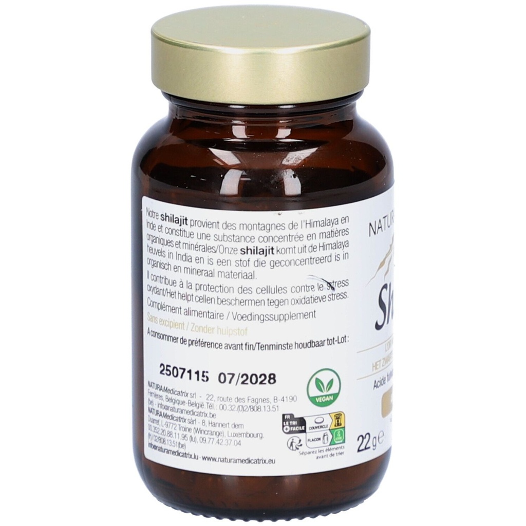 NaturaMedicatrix Shilajit 60 Capsules