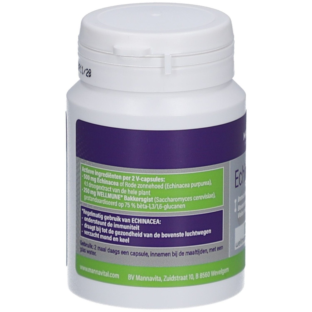 Mannavital Echinacea Platinum 60 Harde Capsules