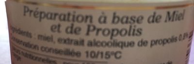Preparation De Miel Et De Propolis