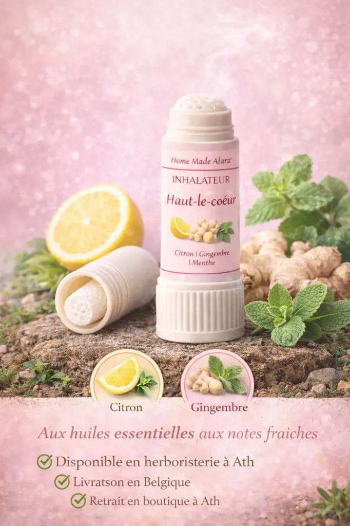 Inhalateur haut le coeur