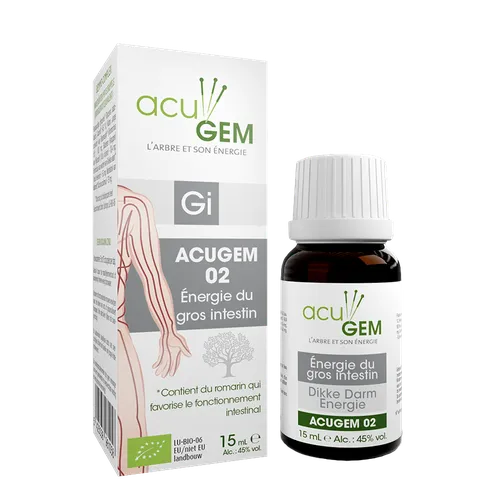 MÉRIDIEN 02 - Énergie du Gros intestin 15ml