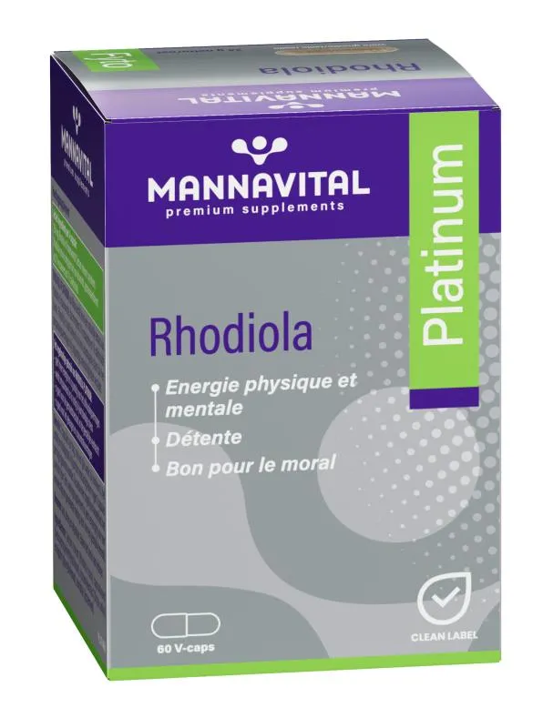 Rhodiola Platinum - 60 V-caps