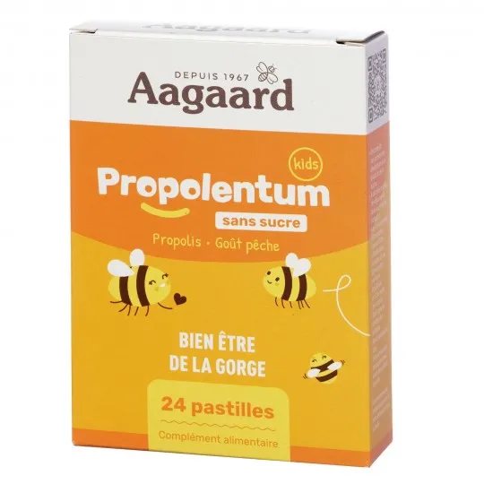 Pastilles pour enfants  propolentum - Boîte de 24 pastilles