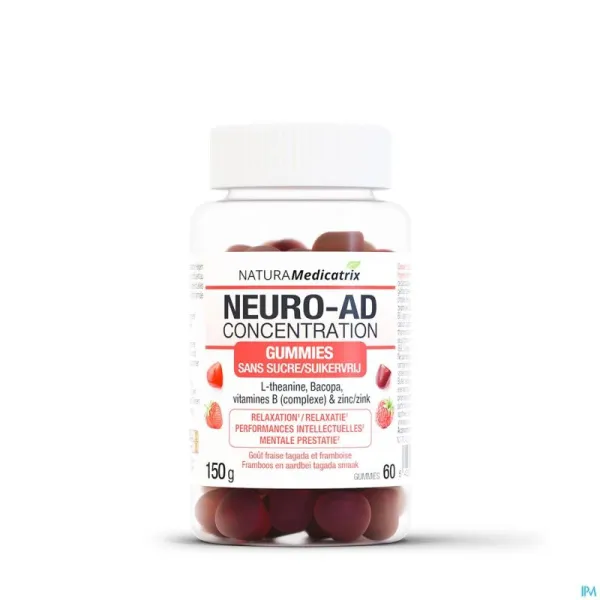 Neuro-AD Concentration, 60 gummies