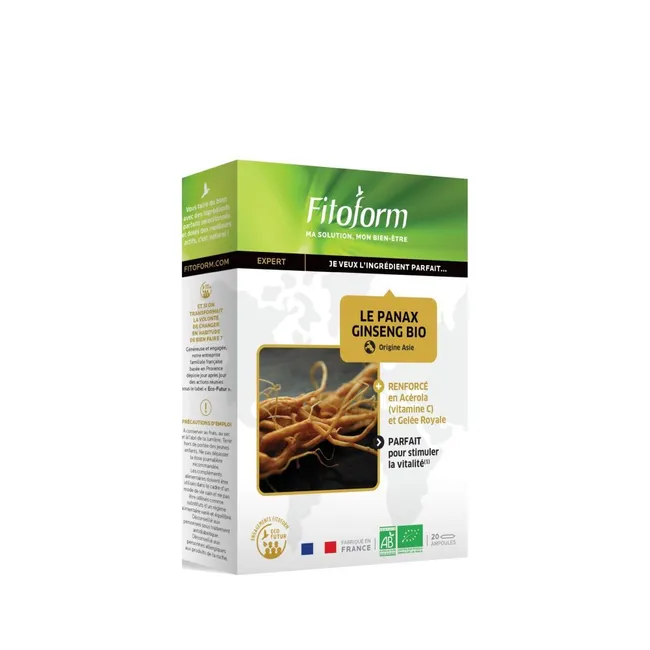 Fitoform Le Panax Ginseng Bio 20 amp.