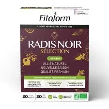 Fitoform Le Radis noir français Bio 20 amp.