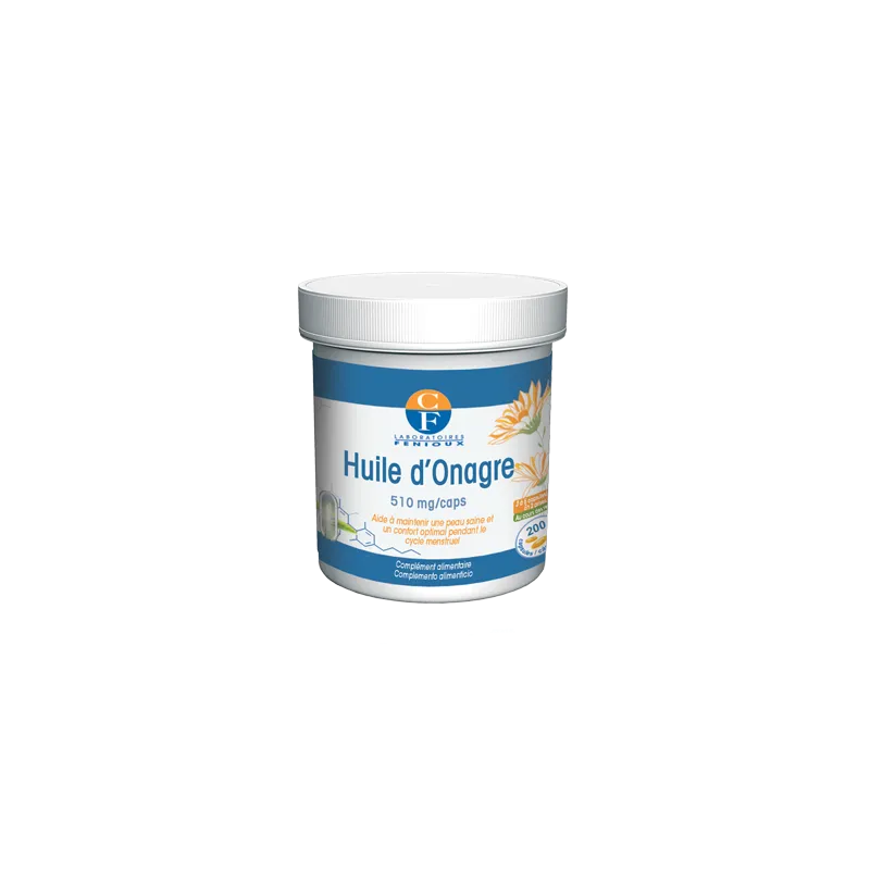 HUILE D ONAGRE - 200 gélules