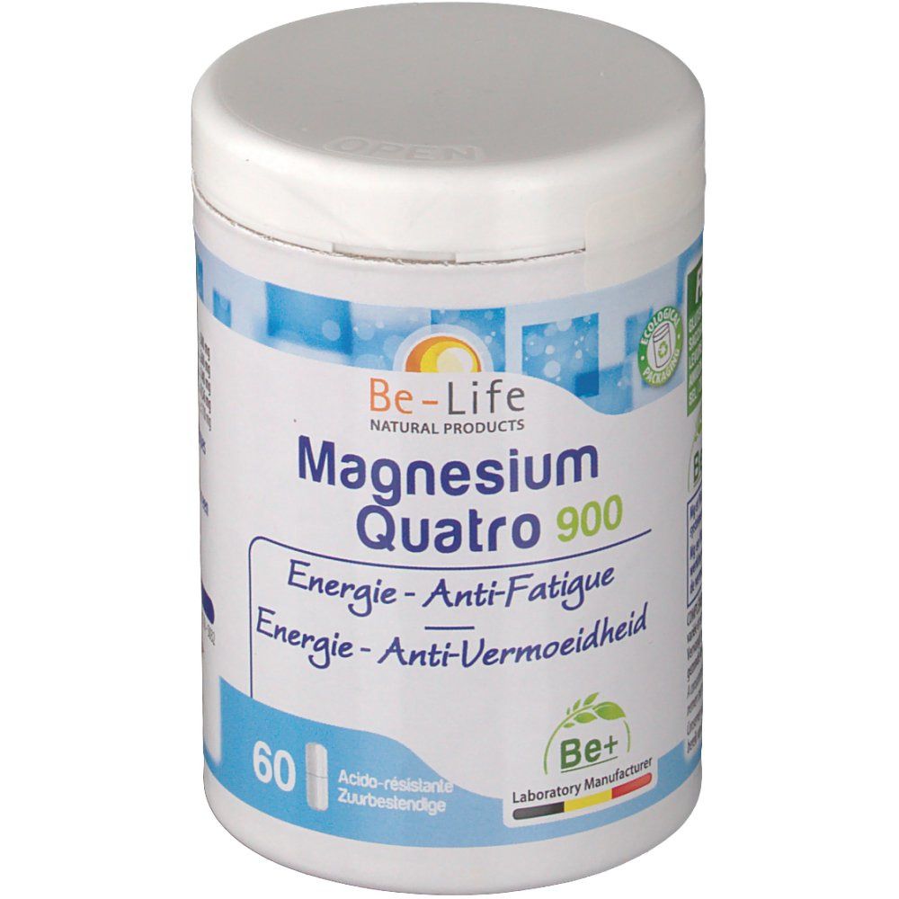 Magnesium Quatro 900 60 Gél.