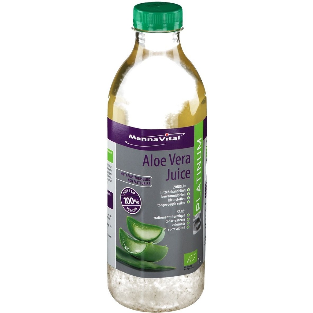 Mannavital – Jus d’aloe vera à boire – 1 L
