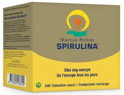 Marcus Rohrer Spiruline recharge - 3 x 180 tabl