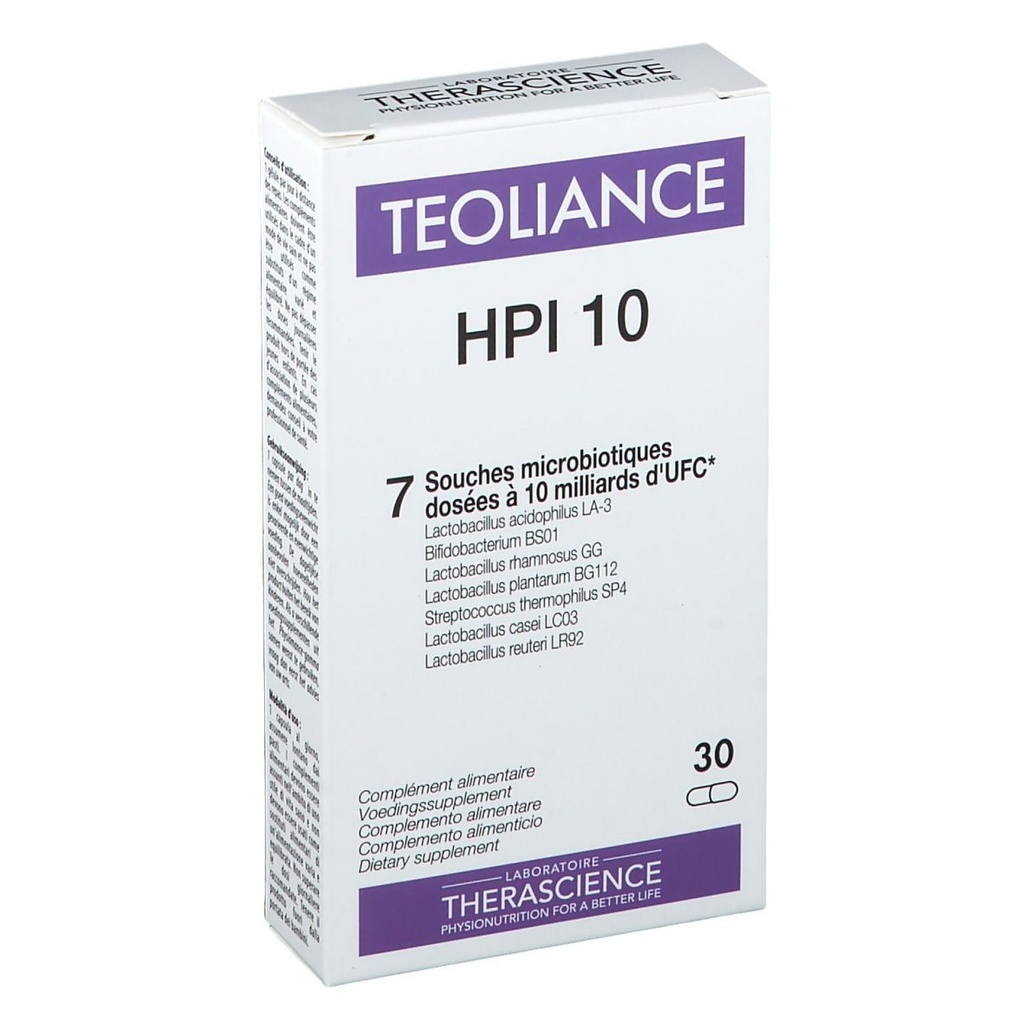 Teoliance HPI 10 30 gélules
