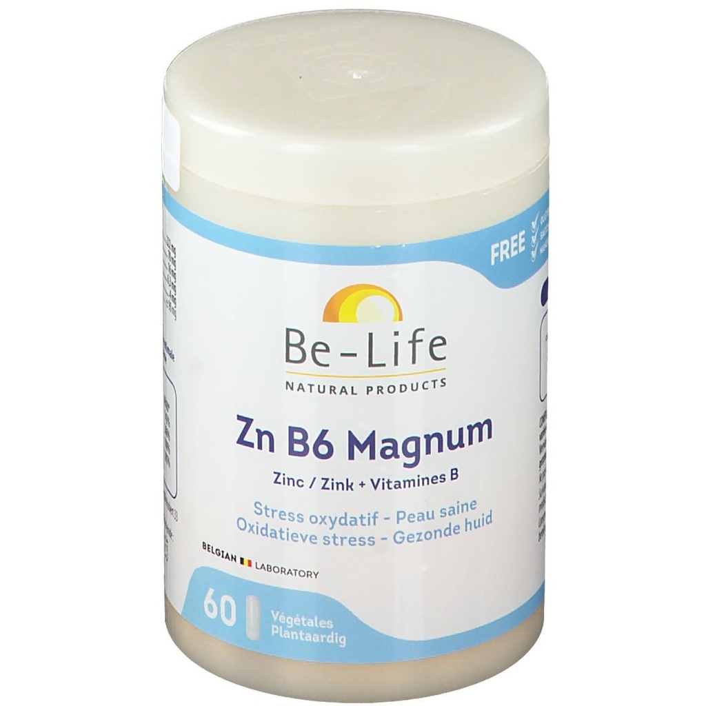Zn B6 Magnum 60 Gél. zinc et vit b6