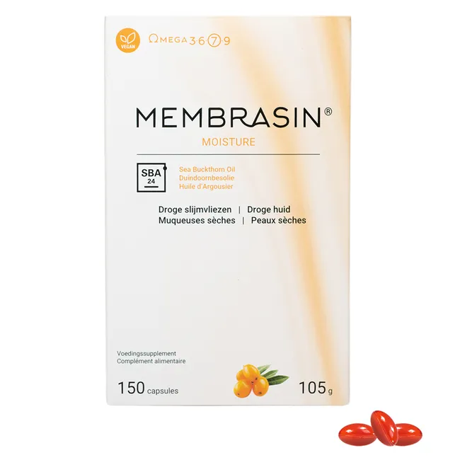 Membrasin Omega 7 – 150 capsules – Oméga 7 & confort des muqueuses