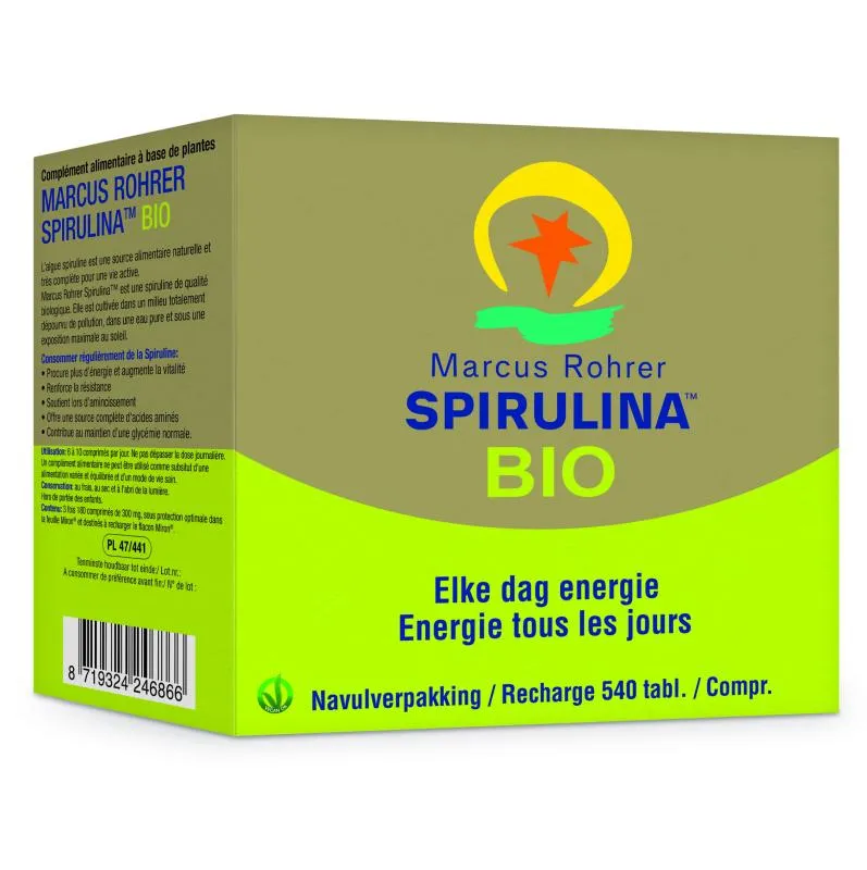 Spiruline bio recharge - 3 x 180 t