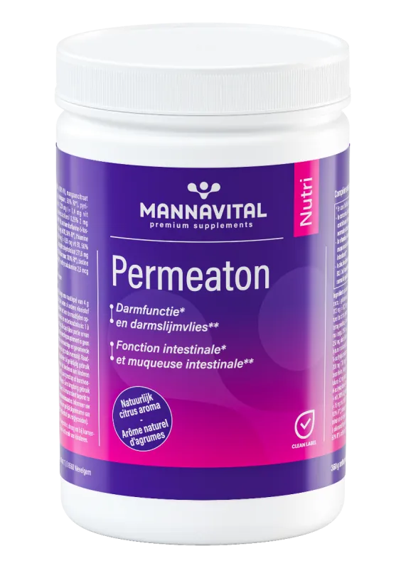 Permeaton® MannaVital – Complexe pour l'équilibre intestinal – Poudre 360 g