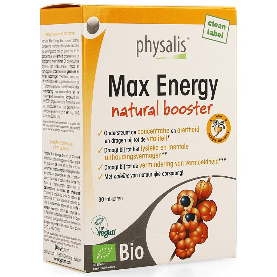 Max Energy 30 comprimés