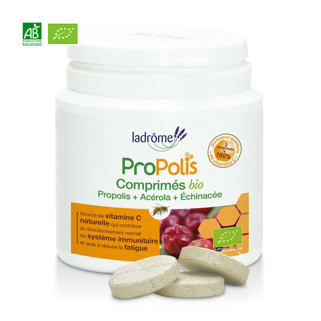 Tablettes à la propolis + acérola et échinacée  - 40 tabl