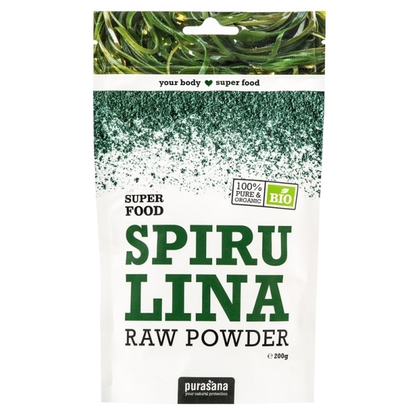 Spiruline poudre 200g - Purasana