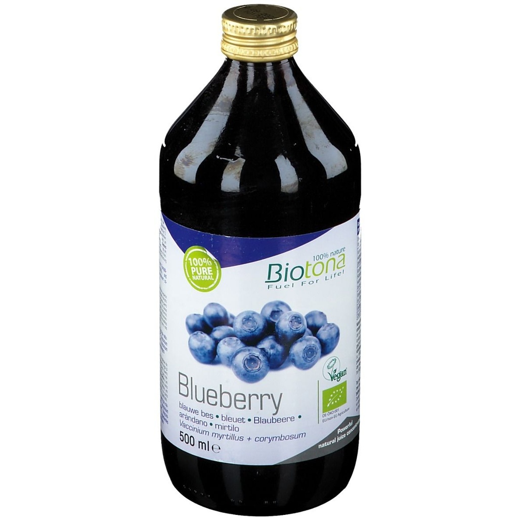 Biotona jus de myrtiller 500ml