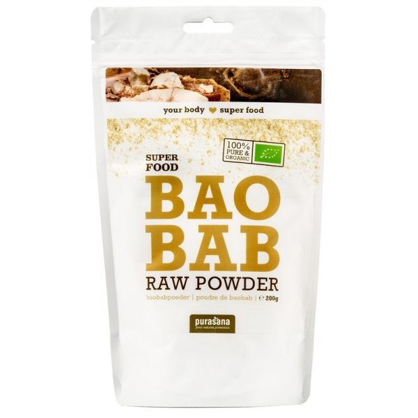 Baobab en poudre - 200 g - Purasana