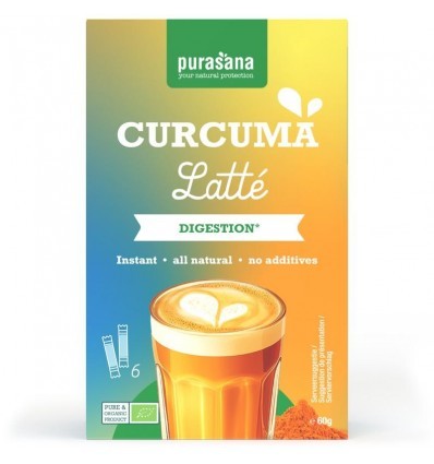 Curcuma latte instantanné 6 x 10 g