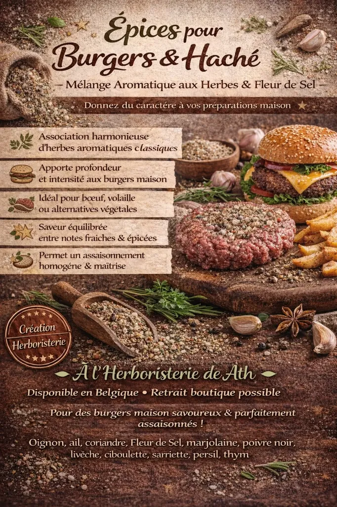 Epices pour burgers et haché 25g