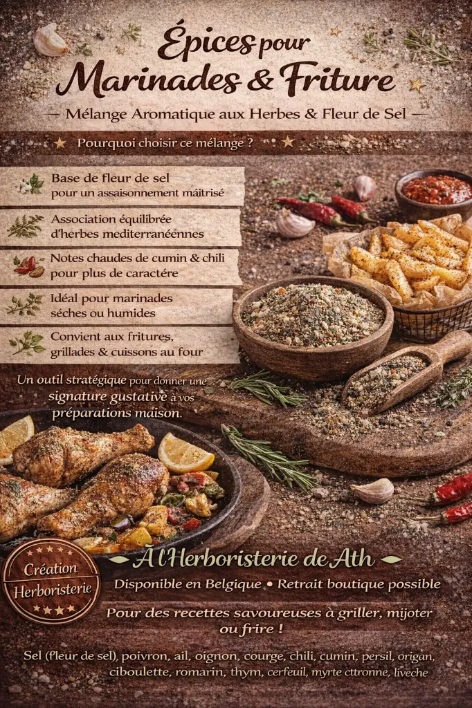 Epices pour marinades et fritures