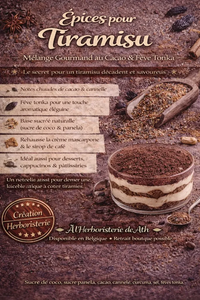 Epices pour tiramisu vrac