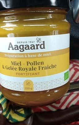 Préparation - Miel, Pollen & Gelée Royale Fraîche - Fortifiant - 250 gr