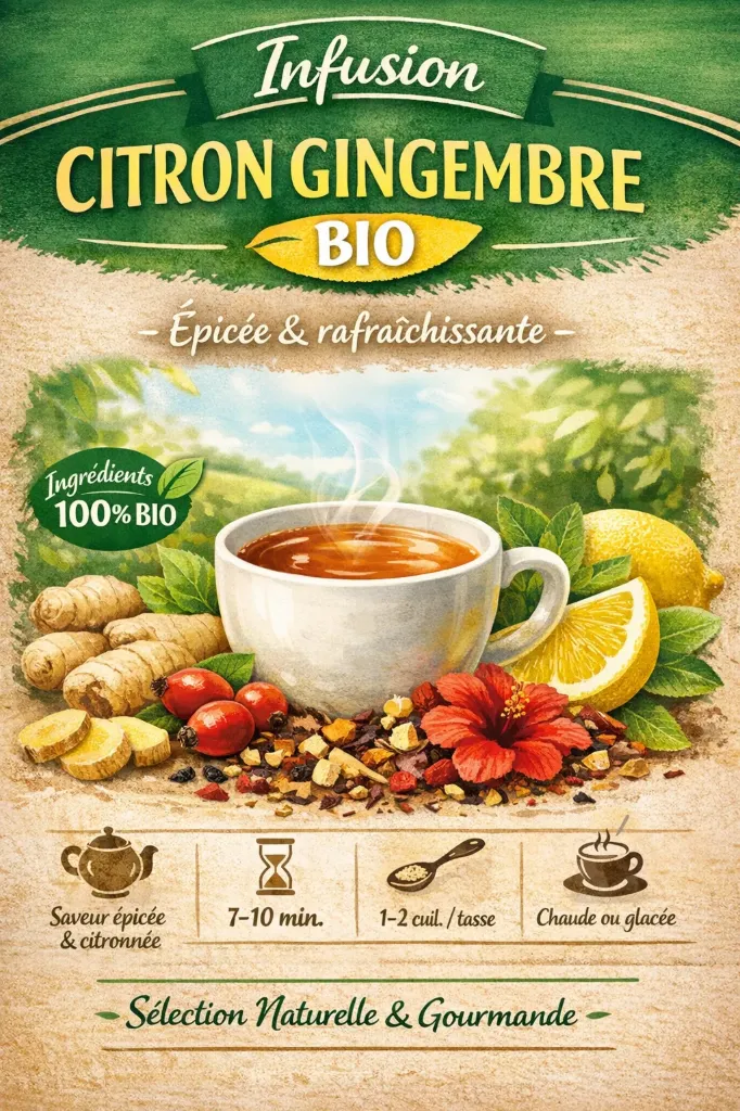 Citron gingembre 50g
