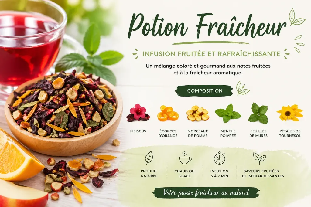 Potion fraicheur vrac
