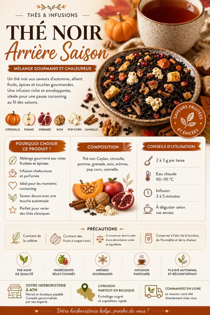 Thé noir arrière saison 50g