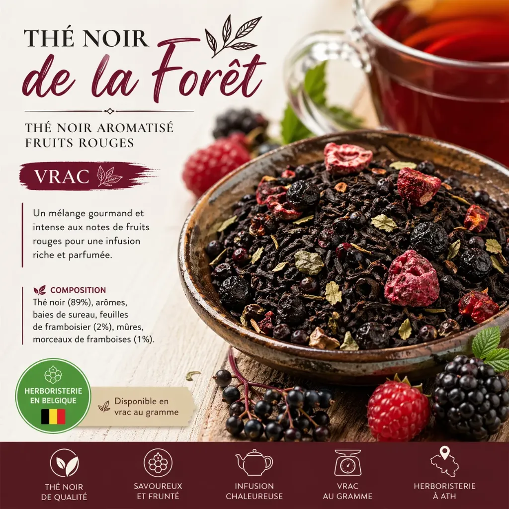 Thé noir de la forêt vrac