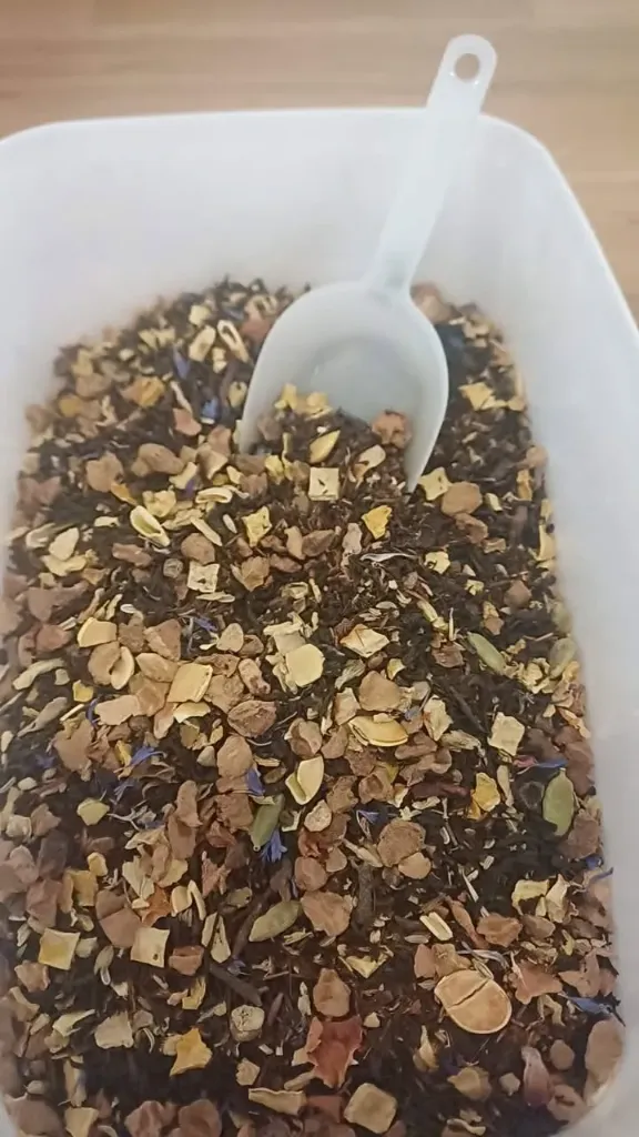 Thé noir pumpkin chaï vrac