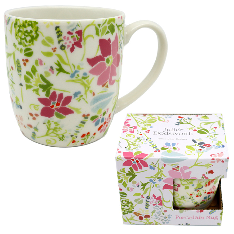 Mug en Porcelaine Julie Dodsworth Pink Botanical