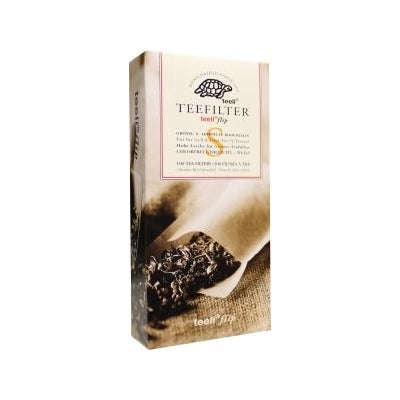 Sac filtres à thé S (15.5 x 7.55cm) 100pc teefilter teeli