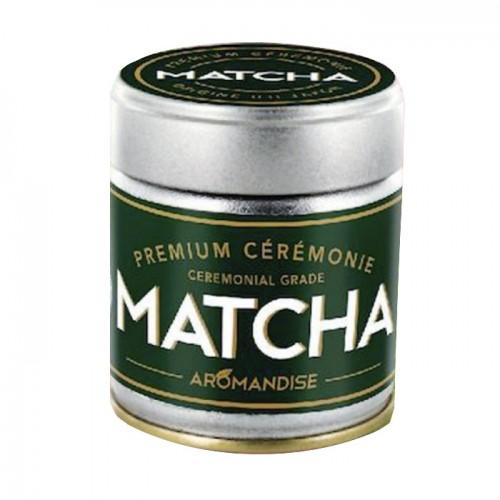 Matcha de cérémonie premium bio 30g - aromandise