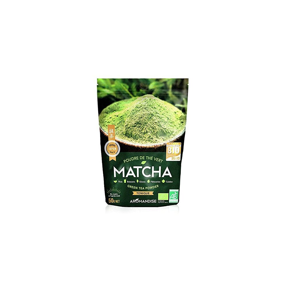 The vert matcha poudre bio 50g - Aromandise