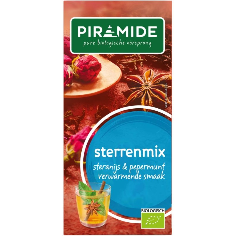 Piramide infusettes - Mix étoiles bio 20 sachets