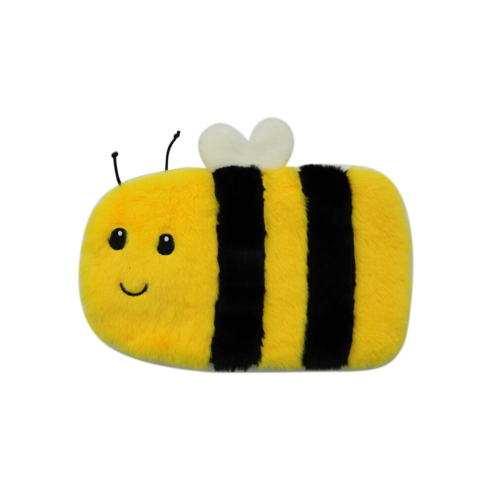 Bouillotte à Eau 650ml avec Housse Peluchée - Abeille