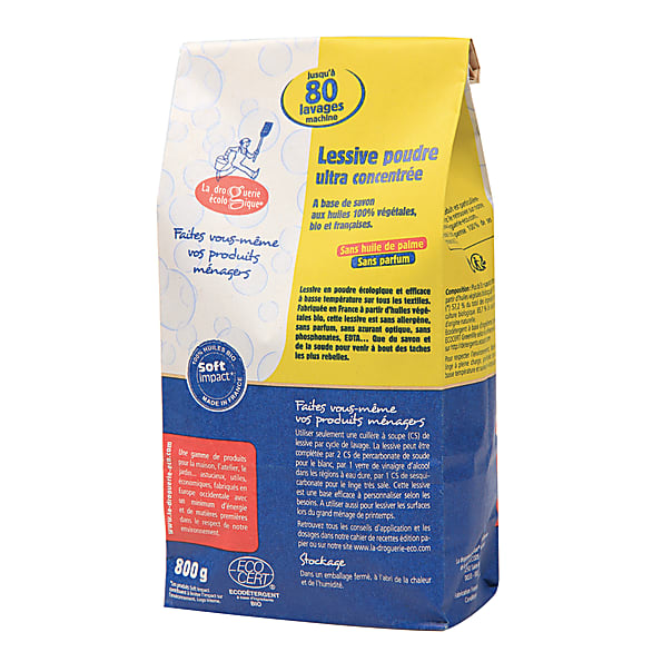 Lessive en poudre ultra-concentrée 800g