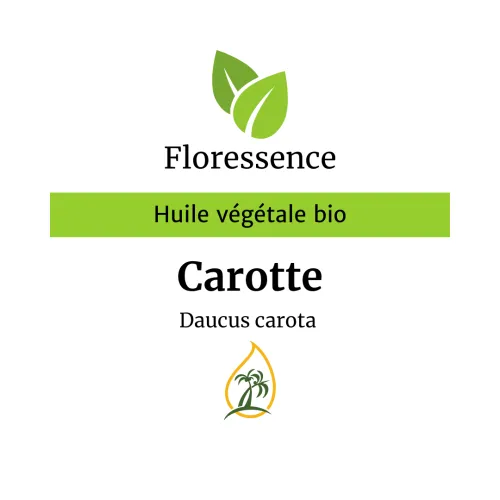 Huile végétale Carotte BIO - 100ml
